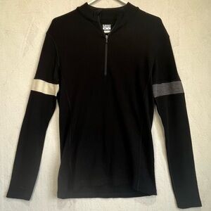 GIANT Wool Quarter Zip Pullover Sz Medium Cycling Biking Outdoors Cold Weather